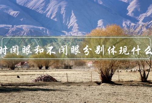 接吻时闭眼和不闭眼分别体现什么，可以给对方很好的体验
